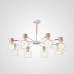 Потолочная люстра CORF B3 White 8 lamps ImperiumLoft