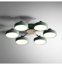 Потолочная люстра MOVE 6 Green ImperiumLoft