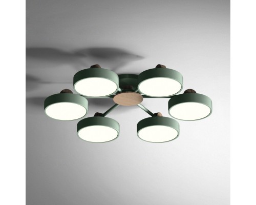 Потолочная люстра MOVE 6 Green