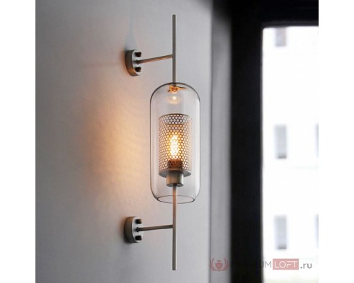 Настенный светильник CATCH WALL ball L58 brass ImperiumLoft