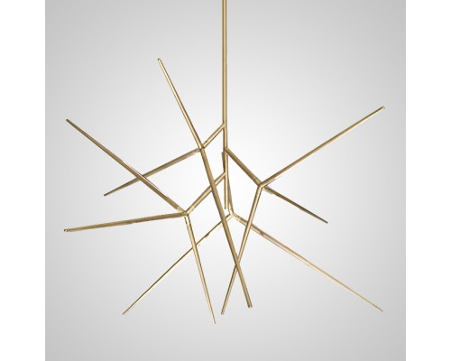 Люстра на штанге FLASK Gold ImperiumLoft
