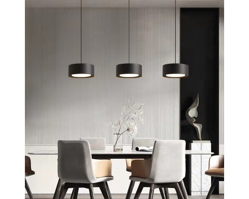 Подвесной светильник SIGGEN Black 3000К ImperiumLoft