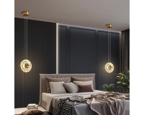 Подвесной светильник GODIVA brass 4000К