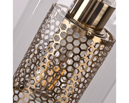 Подвесной светильник CATCH F cylinder brass D12