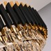 Подвесная люстра Empire Black Chandelier Crystal D 70 ImperiumLoft
