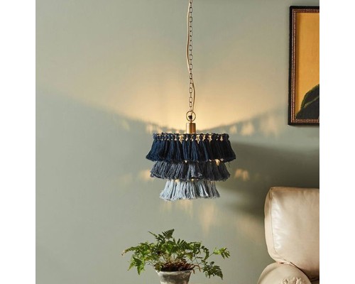 Настенный светильник TASSEL WALL Синий ImperiumLoft