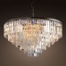Подвесная люстра RH 1920s Odeon Clear Glass Fringe Chandelier D80