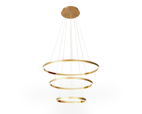 08223,36A(4000K) Люстра димм. Тор латунь d80+60+40