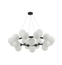 07508-24,19 Люстра Сида черный E14 24*10W