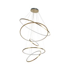 07675A,36 Люстра Амия латунь Led 175W