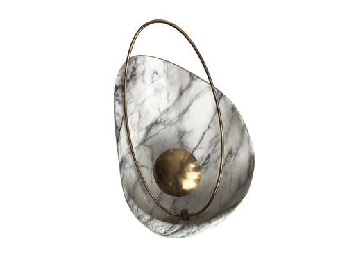 07642,01 Бра Делия белый Led 12W