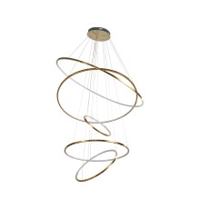 07675A,36(4000K) Люстра Амия латунь Led 175W