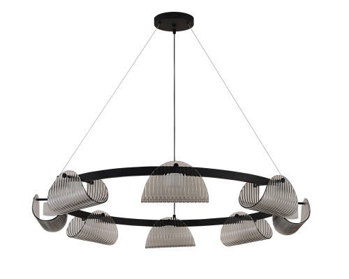 08447-8A,19(16) Люстра Каспи черный