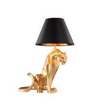 7041-1,33 Настольная лампа Леопард мат.золото