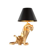 7041-1,33 Настольная лампа Леопард мат.золото