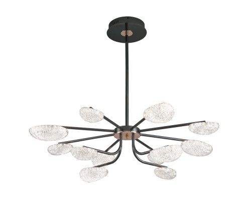 07693-12PA,29 Люстра димм. Юнни черный жемчуг