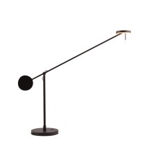 09440-T,19(3000K) Настольная лампа Некси черный