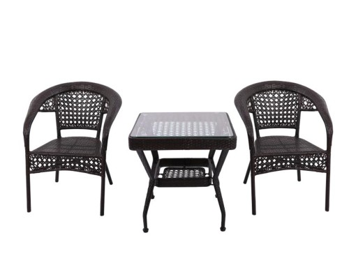 KL01158K,04 Комплект кофейный  стол + 2 кресла