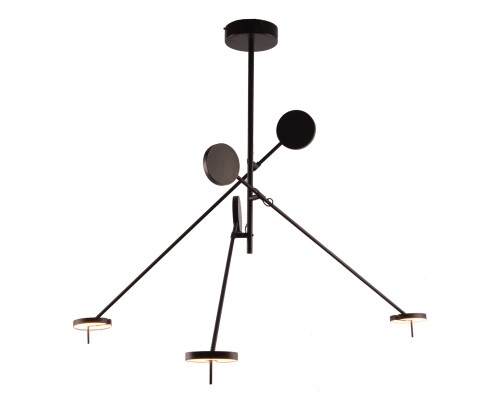 09440-3A,19(4000K) Люстра Некси черный