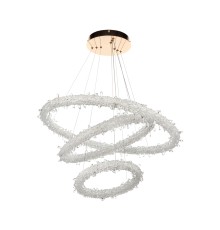 07875-80+60+40,33(3000K) Люстра Лиам золото 113W