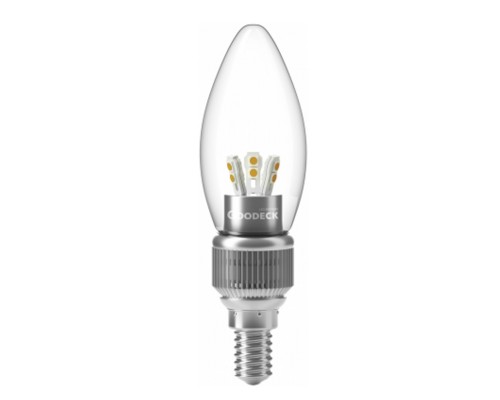 1003011107d/gl Лампа диммируемая Свеча E14 7W Led