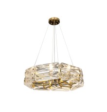 07598-68,36 Люстра Тира латунь d68