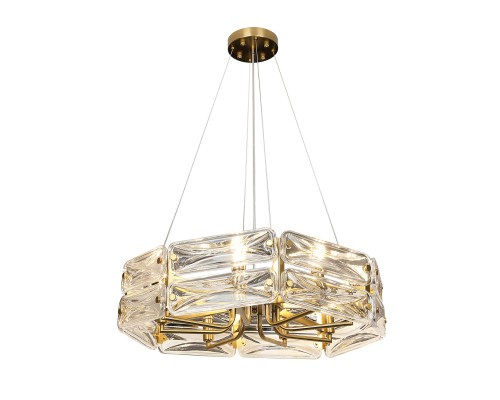 07598-68,36 Люстра Тира латунь d68