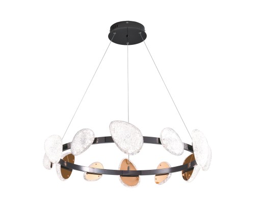 07693-12A,29 Люстра димм. Юнни черный жемчуг