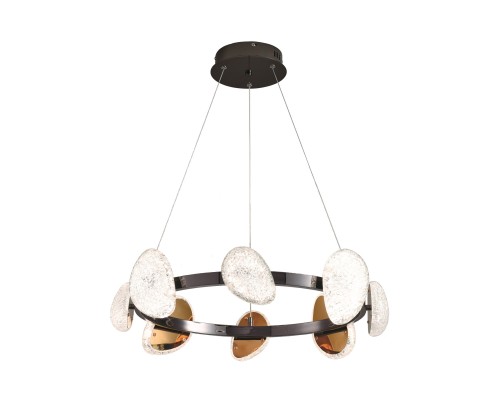 07693-8A,29 Люстра димм. Юнни черный жемчуг