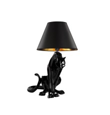 7041-1,19 Настольная лампа Леопард черный