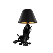 7041-1,19 Настольная лампа Леопард черный