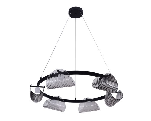 08447-6A,19(16) Люстра Каспи черный