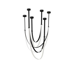 07689A-120+150+180,19 Подвес Лирд черный