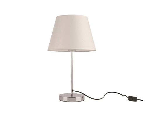 08084-T,02 Настольная лампа Верто хром/белый