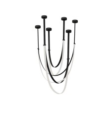 07689A-150+180+210,19 Подвес Лирд черный