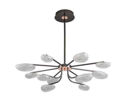 07693-12PA,29 Люстра димм. Юнни черный жемчуг