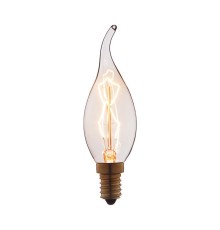 Ретро лампа Эдисона (Свеча на ветру) Loft IT 3540-TW E14 40W 220V