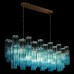 10580/1000R Clear blue Подвесной светильник LOFT IT Murano