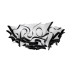10593/530C Black Потолочный светильник LOFT IT Clizia