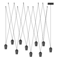 10357/10 Подвесной светильник LOFT IT Blackout