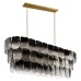 10482/1200R Smoke Подвесная люстра LOFT IT Gradient