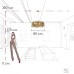 10396/800C Подвесной светильник LOFT IT Escama