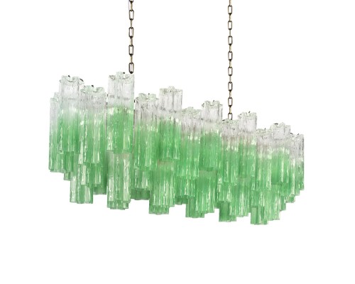 10580/1000R Clear green Подвесной светильник LOFT IT Murano