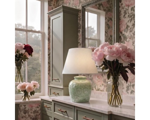 10491T Green Настольная лампа LOFT IT Orchid