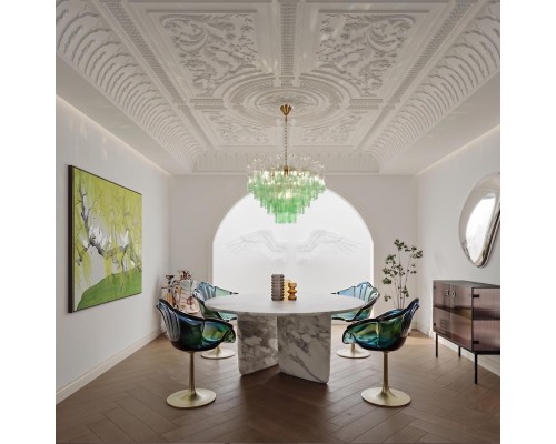 10580/600 Clear green Подвесной светильник LOFT IT Murano