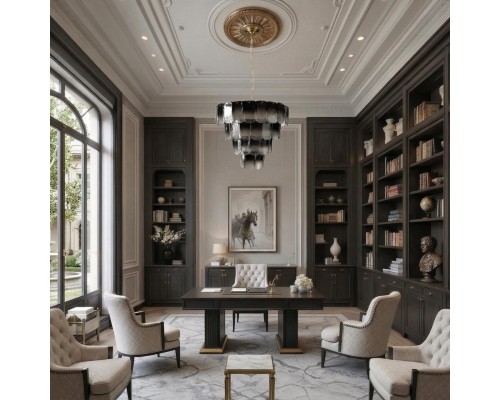 10482/600 Smoke Подвесная люстра LOFT IT Gradient