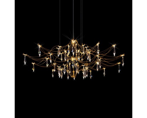 10587/1000 Gold Asfour Подвесной светильник LOFT IT Mira