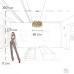 10396/600C Подвесной светильник LOFT IT Escama