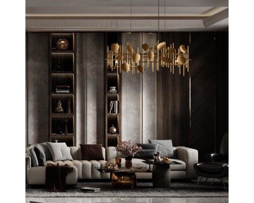 10396/1200R Подвесной светильник LOFT IT Escama