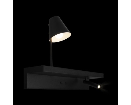 10216/2W Black Настенный светильник LOFT IT Shelf